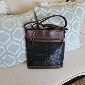 Jack Georges Large Crossbody Tote